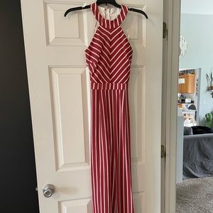 Striped Jumpsuit - Size 3 - Never Worn